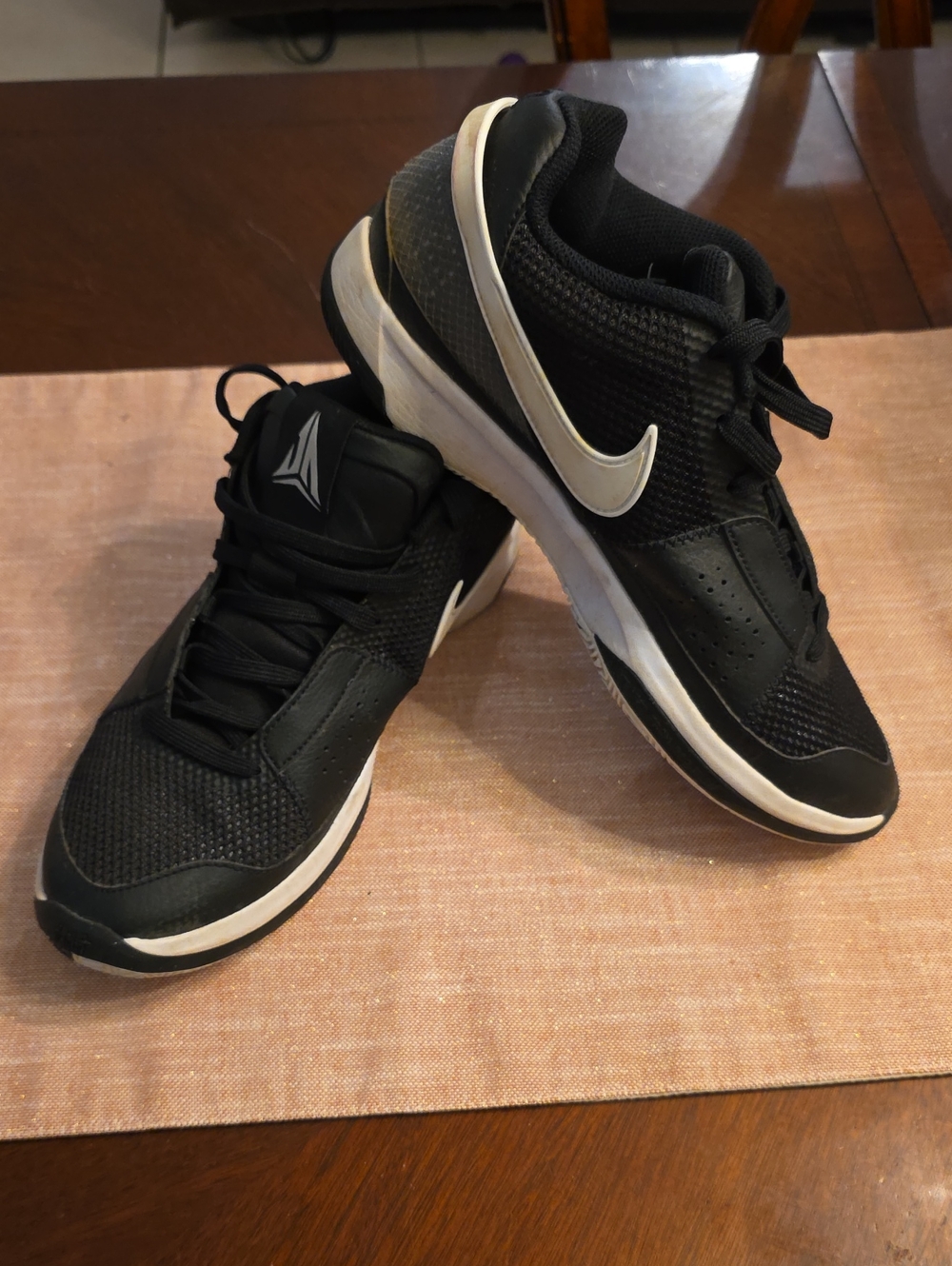 NEW Nike Ja Morant 1 TB PROMO Basketball Black White HJ7386-002 Men's Size 10